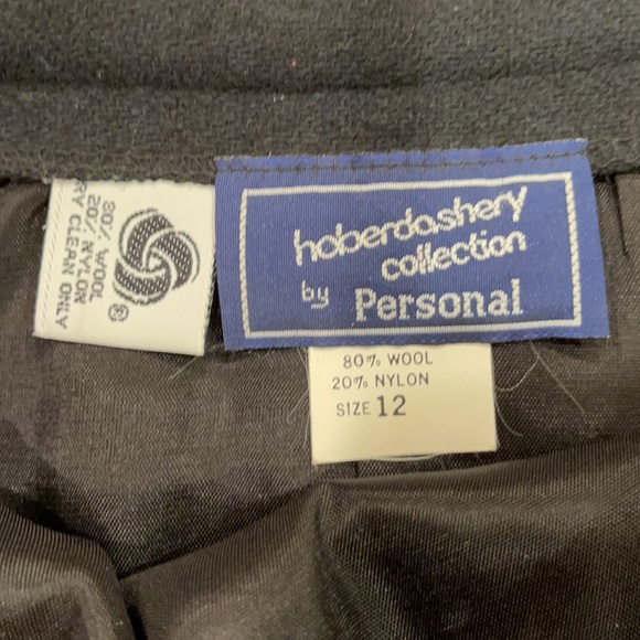 NWOT Invisible Elastic Waist Black Skirt Size 12 - Picture 12 of 13